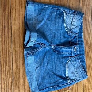 Faded glory soft denim jean shorts